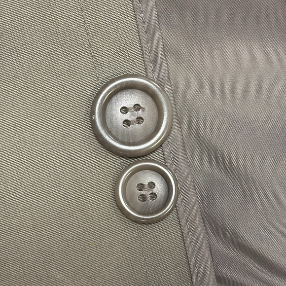 Oleg Cassini Signature Collection Vintage 80s Trench Coat - Size 46 Regular - Picture 11 of 16